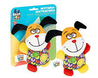 Мягкая погремушка Собака