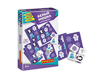 Развивающая игра с кубиками Белый мишка