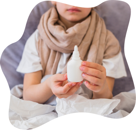 Как можно помочь ребёнку, если у него заложен нос