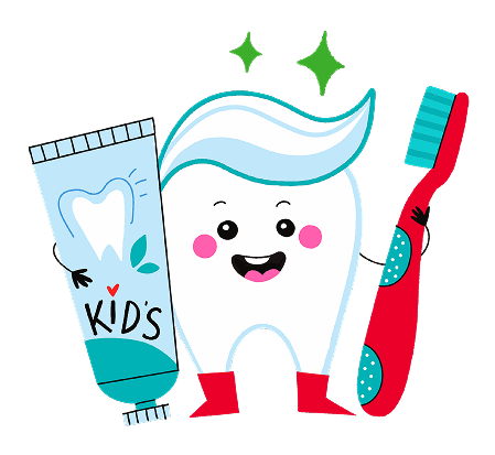 Детская и взрослая зубная паста